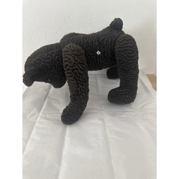 Jointed Teddy Bear Christmas dark brown Curly, Rare Find! Beautiful! Jean Bears - Picture 9 of 11